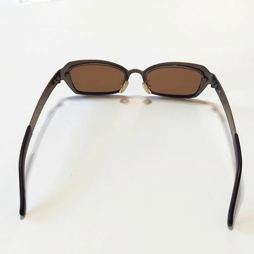 Brown Rectangular Sunglasses - Unbranded Men Accessory
